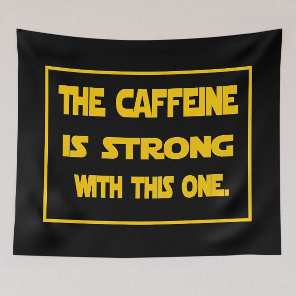 Item preview, The caffeine is strong with this one. designed and sold by LuizSilva1983.