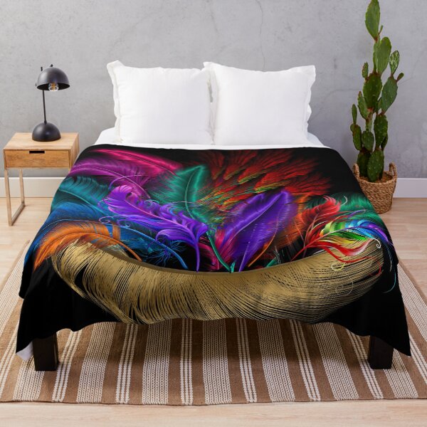 Item preview, Feathered Basket Packed With Feathers designed and sold by DigitalShoppeIL.