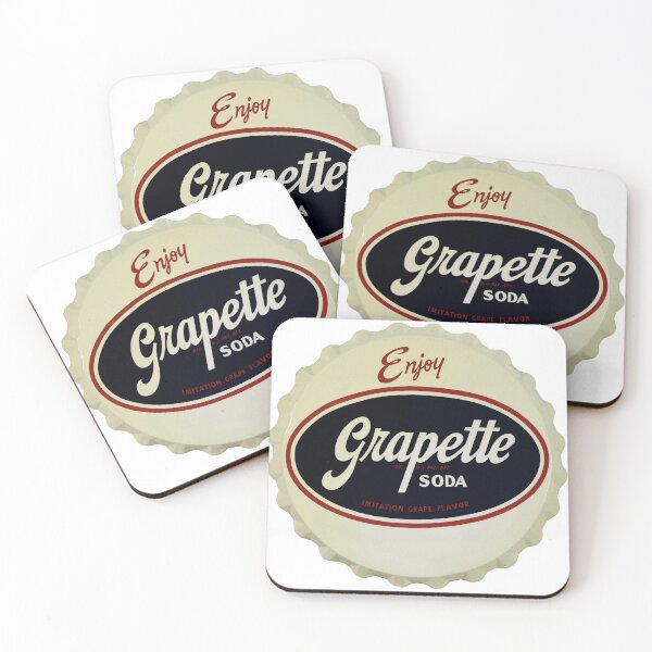 Item preview, Vintage Enjoy Grapette Soda designed and sold by QuayTradingCo.