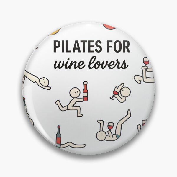 Item preview, pilate for wine lovers designed and sold by Uglyandcute.