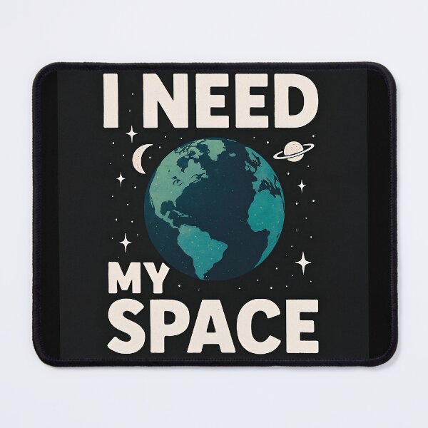 Item preview, Need Space? Earth, Stars & Cosmic Humor designed and sold by Amr Siam.