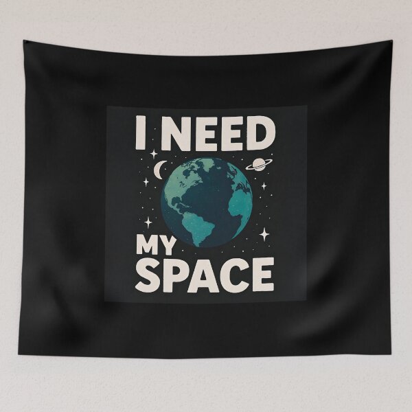 Item preview, Need Space? Earth, Stars & Cosmic Humor designed and sold by Amr Siam.