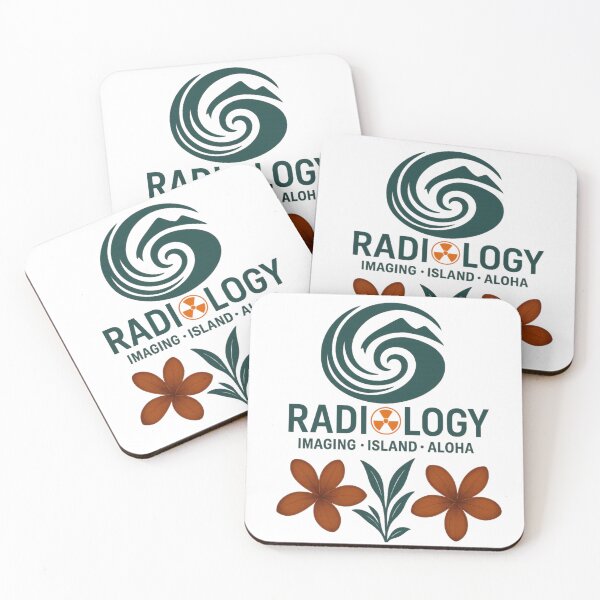 Item preview, Plumeria Wave Radiology Aloha Emblem designed and sold by AlohaRadGear.