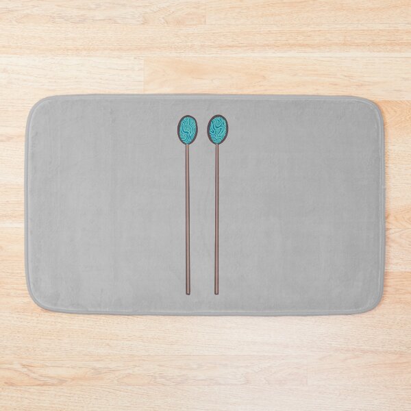 Item preview, Blue Marimba Mallets Pair of Percussion Sticks (Vertical) designed and sold by Roxee Jo.