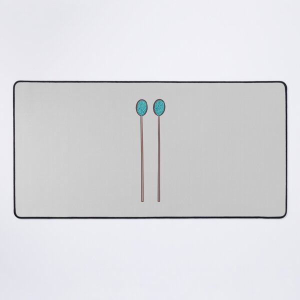 Item preview, Blue Marimba Mallets Pair of Percussion Sticks (Vertical) designed and sold by Roxee Jo.