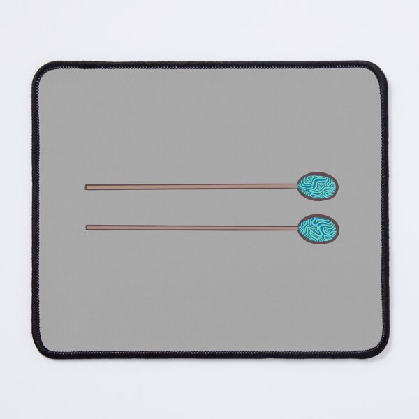 Item preview, Blue Marimba Mallets Pair of Percussion Sticks (Horizontal) designed and sold by Roxee Jo.