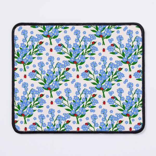 Item preview, Ladybugs and Forget-me-nots designed and sold by Joanne-Louise-Design.
