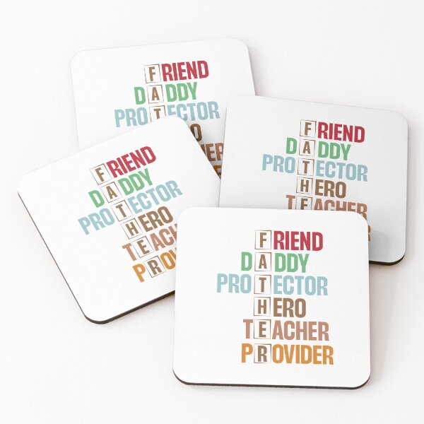 Item preview, FATHER Acrostic Design – Meaningful Father’s Day Gift designed and sold by Sandy's Cheeky Studio.