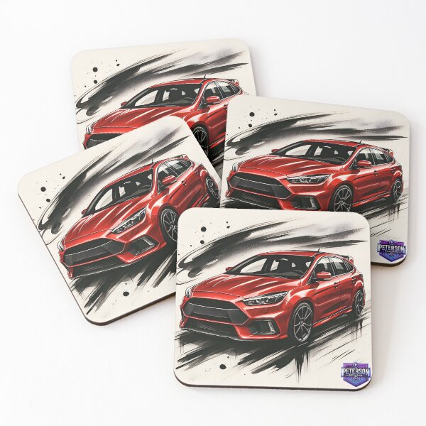 Item preview, Ford Focus RS Fanart (Red) designed and sold by Peterson Designs.