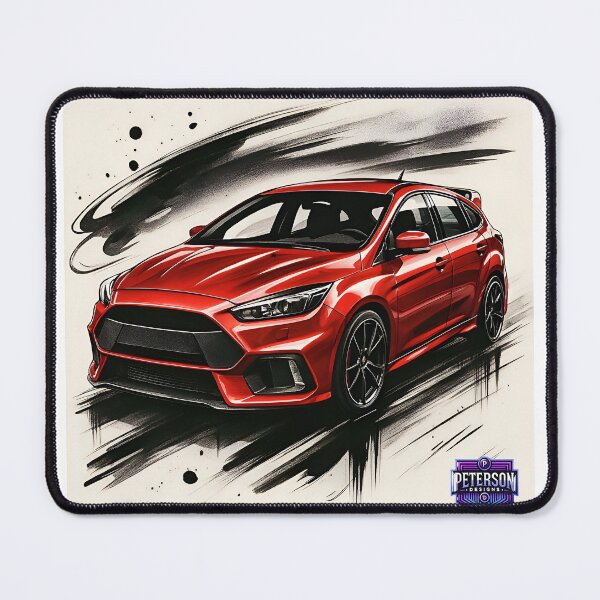 Item preview, Ford Focus RS Fanart (Red) designed and sold by Peterson Designs.
