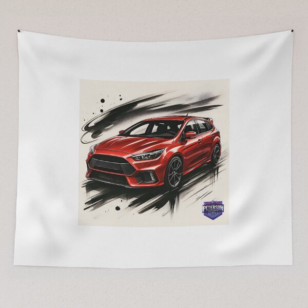 Item preview, Ford Focus RS Fanart (Red) designed and sold by Peterson Designs.