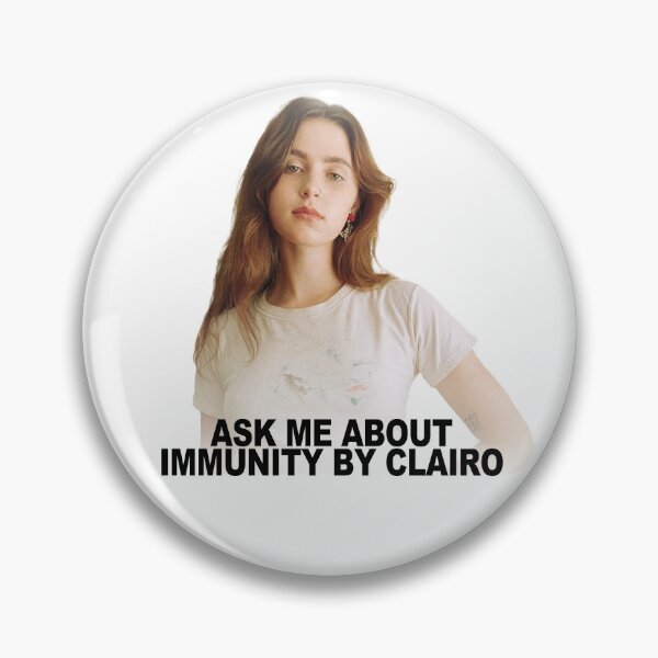 Item preview, ASK ME ABOUT immunity by clairo designed and sold by mafalda f.