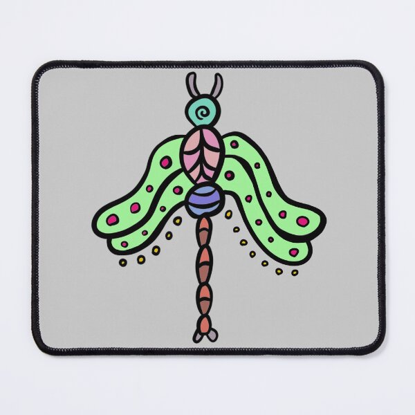 Item preview, Cute Cartoon Colorful Dragonfly designed and sold by Roxee Jo.