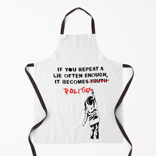 Item preview, Banksy Style Political Graffiti Quote Art designed and sold by InnaPo ⭐⭐⭐⭐⭐.