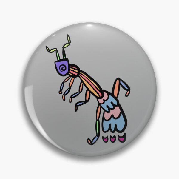Item preview, Colorful Cute Praying Mantis Cartoon designed and sold by Roxee Jo.