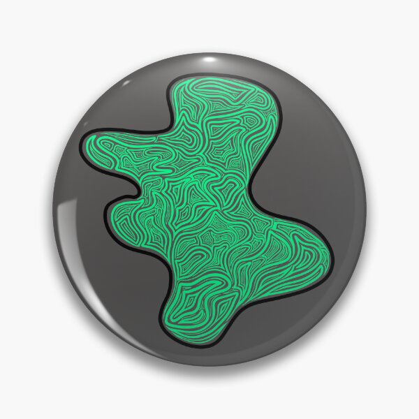 Item preview, Weird Amorphous Green Blob designed and sold by Roxee Jo.