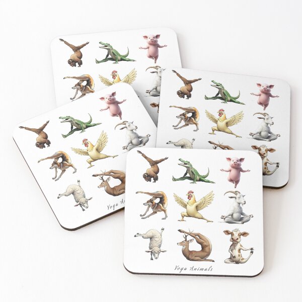 Item preview, Yoga Animals designed and sold by ArtShare.