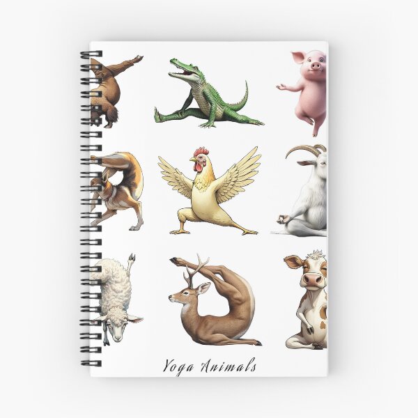 Item preview, Yoga Animals designed and sold by ArtShare.