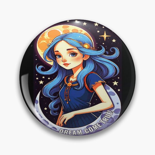 Item preview, Motivational Anime Fantasy Girl DREAM COME TRUE! designed and sold by Giulivo Store Graphic.