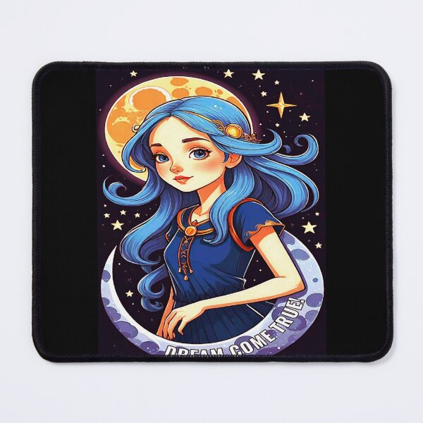 Item preview, Motivational Anime Fantasy Girl DREAM COME TRUE! designed and sold by Giulivo Store Graphic.