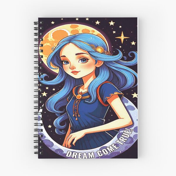 Item preview, Motivational Anime Fantasy Girl DREAM COME TRUE! designed and sold by Giulivo Store Graphic.