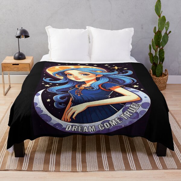 Item preview, Motivational Anime Fantasy Girl DREAM COME TRUE! designed and sold by Giulivo Store Graphic.