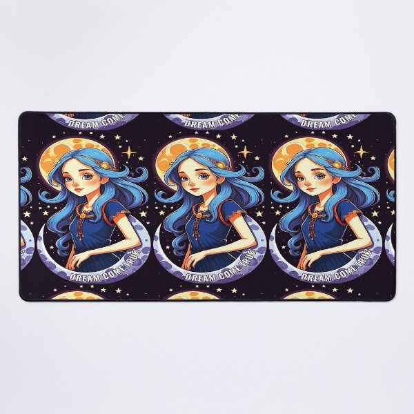Item preview, Motivational Anime Fantasy Girl DREAM COME TRUE! designed and sold by Giulivo Store Graphic.