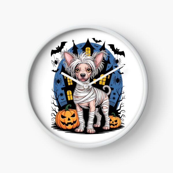 Item preview, Spooky Chinese Crested Halloween Mummy Dog designed and sold by TheAnimalZ00.