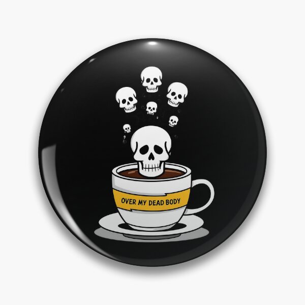 Item preview, Coffee Skull designed and sold by TheSkullRoom.