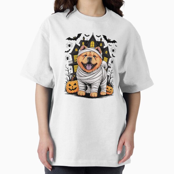 Item preview, Spooky Chow Chow Halloween Mummy Dog designed and sold by TheAnimalZ00.