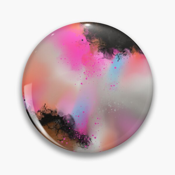 Item preview, Chromatic Whirl - Pink Orange Abstract designed and sold by Joey Santiago.