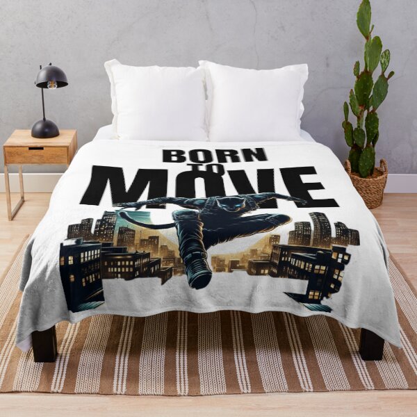 Item preview, Born to Move – Stealth Panther in the Cityscape Art designed and sold by JenniferCreaArte .