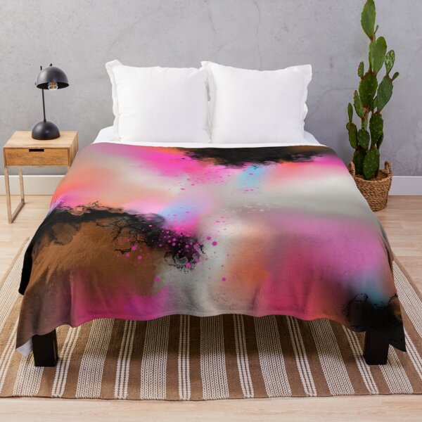 Item preview, Chromatic Whirl - Pink Orange Abstract designed and sold by Joey Santiago.