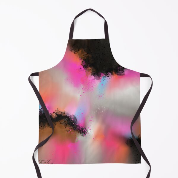 Item preview, Chromatic Whirl - Pink Orange Abstract designed and sold by Joey Santiago.