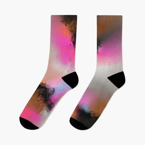 Item preview, Chromatic Whirl - Pink Orange Abstract designed and sold by Joey Santiago.