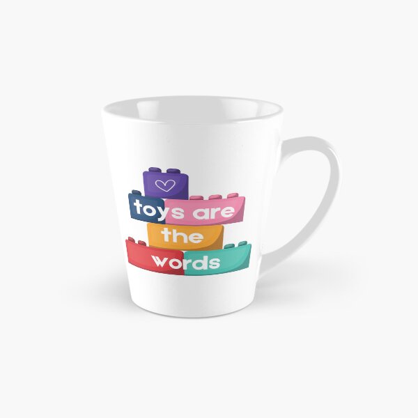 Item preview, Toys Are the Words – Play Therapy Building Blocks Sticker for Child Therapists designed and sold by macydanielle.