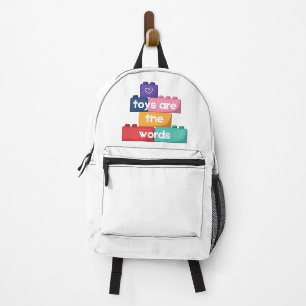 Item preview, Toys Are the Words – Play Therapy Building Blocks Sticker for Child Therapists designed and sold by macydanielle.