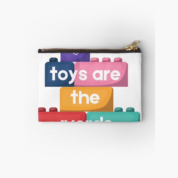 Item preview, Toys Are the Words – Play Therapy Building Blocks Sticker for Child Therapists designed and sold by macydanielle.