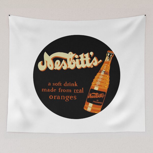 Item preview, Vintage Nesbitt's - Orange Soda designed and sold by QuayTradingCo.