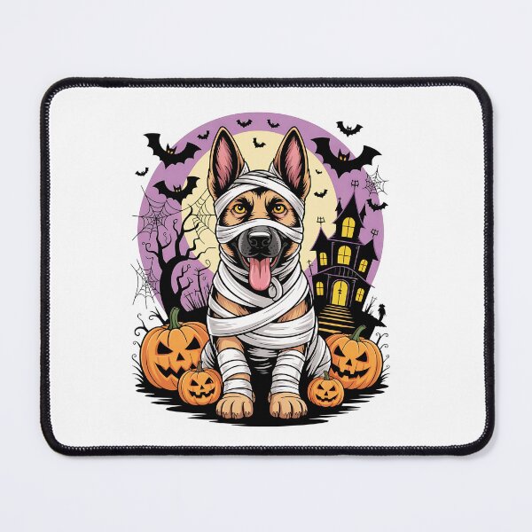 Item preview, Spooky German Shepherd Halloween Mummy Dog designed and sold by TheAnimalZ00.