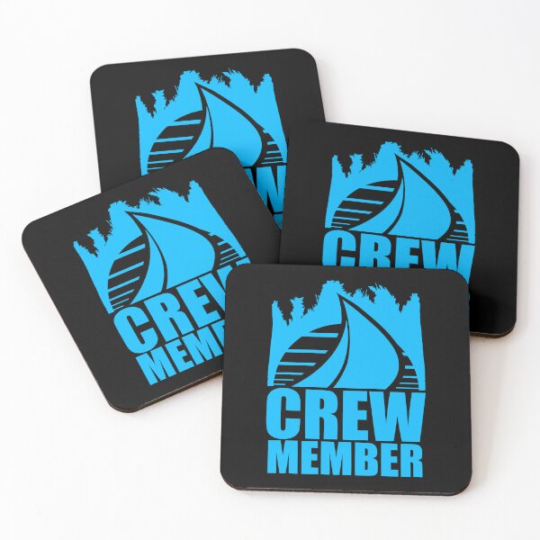 Item preview, Crew Member Sailing Sun Sunset Logo Friends Team designed and sold by shirt-o-mat.