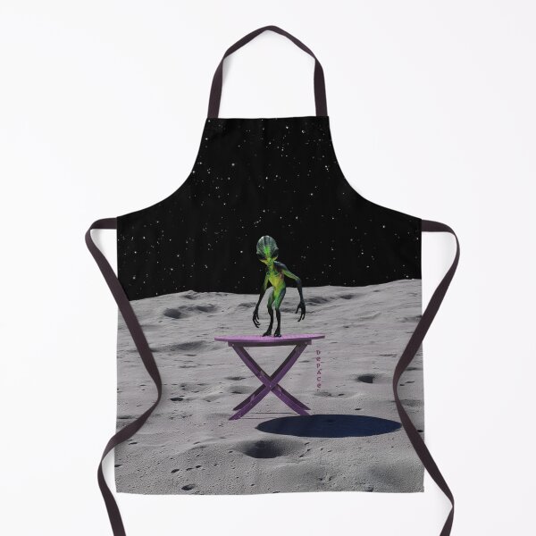 Item preview, Tiny Table Big Moon and One Very Curious Alien - dePace' designed and sold by mrpropcake.