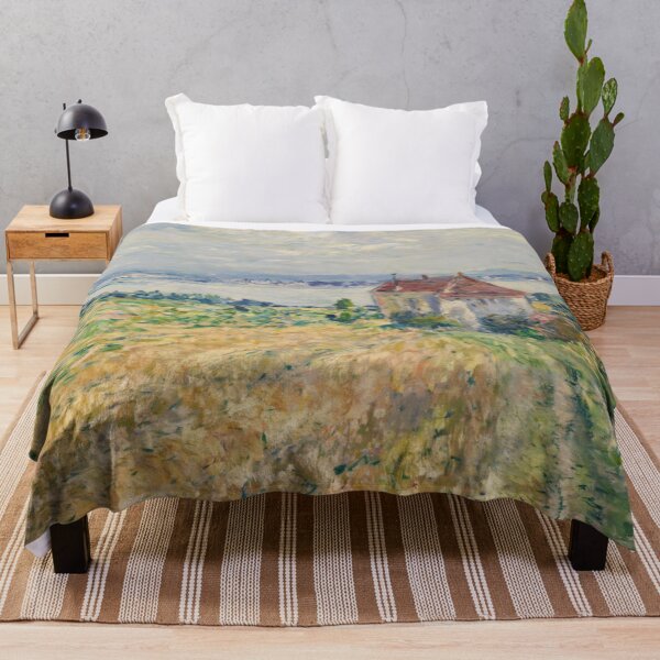 Item preview, French Coastal Life: Scenic Rural Painting designed and sold by CARRAANN.