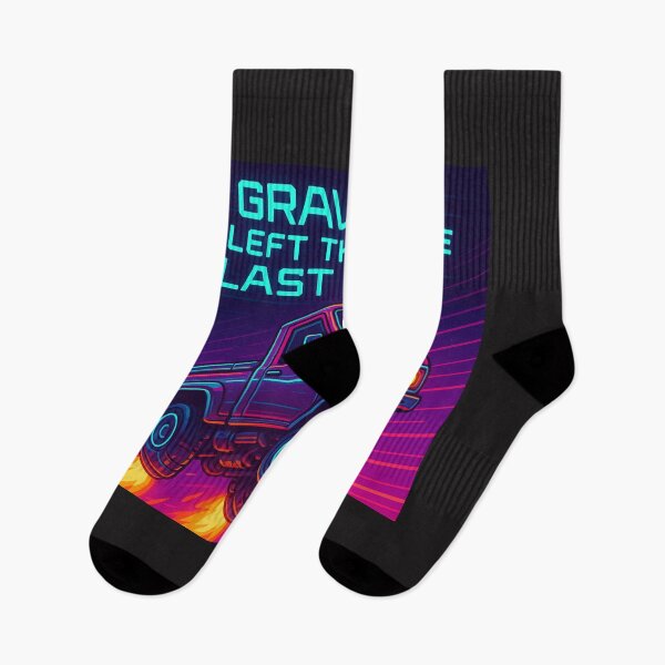Item preview, Gravity? I Left That at the Last Stop – Futuristic Truck Art designed and sold by AwixArslan.