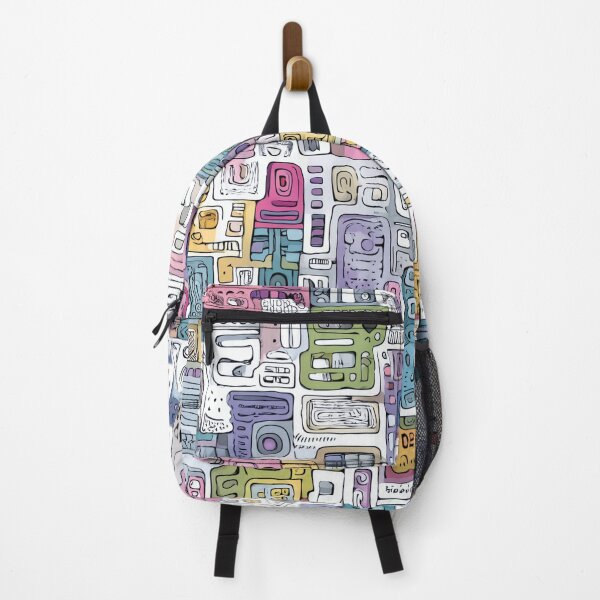 Item preview, Colorful Abstract Symbols - Modern Doodle Art Collection designed and sold by djovan.