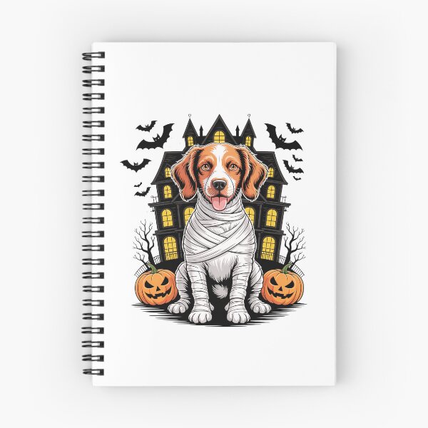 Item preview, Spooky Brittany Spaniel Halloween Mummy Dog designed and sold by TheAnimalZ00.