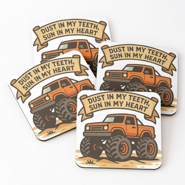 Item preview, Dust in My Teeth, Sun in My Heart – Off-Road Truck Art designed and sold by AwixArslan.