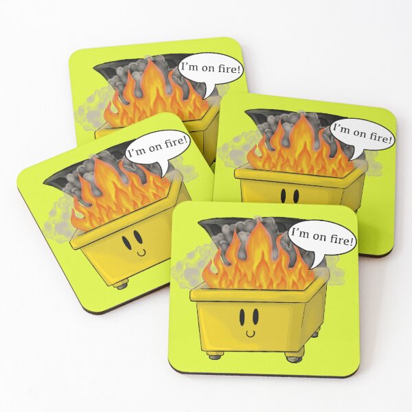 Item preview, Dumpster Fire designed and sold by crazytatlady.