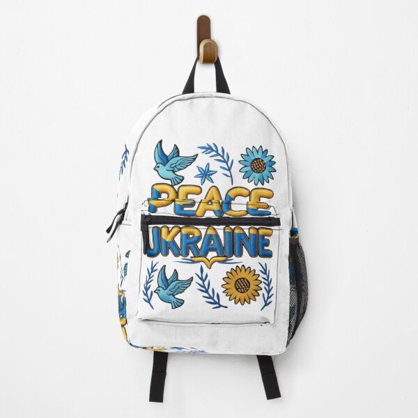 Item preview, Peace for Ukraine Embroidered Patch Design designed and sold by ArtDesignTp.