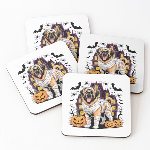 Item preview, Spooky Leonberger Halloween Mummy Dog designed and sold by TheAnimalZ00.